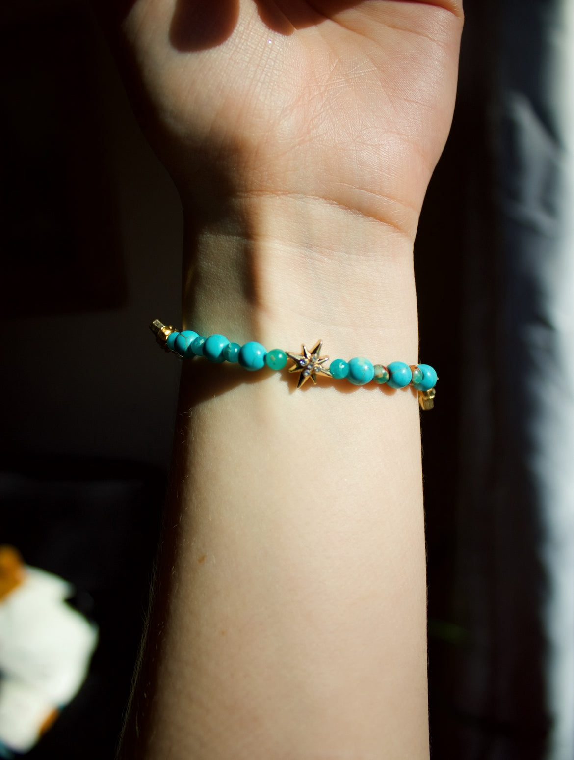 Turquoise Star Bracelet