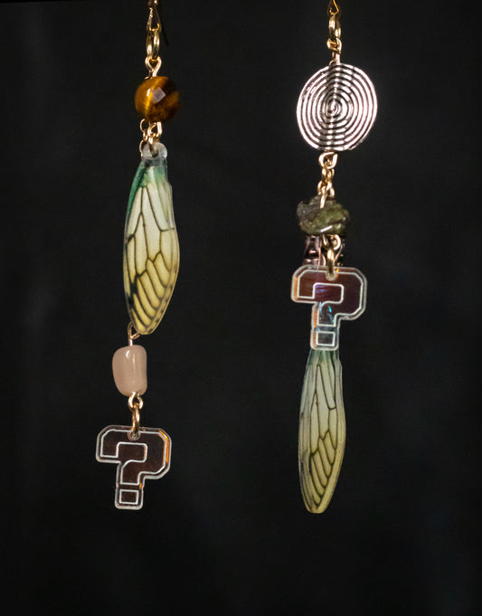 Tipper Fairy Wing Earrings